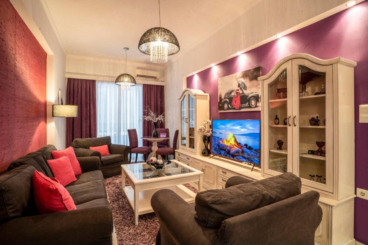 Апартаменты Trap'S House Каристос Экстерьер фото