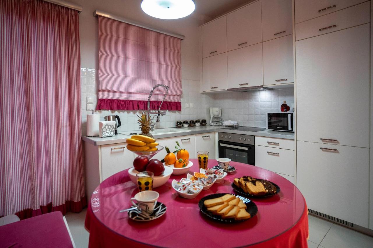 Апартаменты Trap'S House Каристос Экстерьер фото